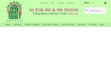 Tablet Screenshot of christianhomegifts.com